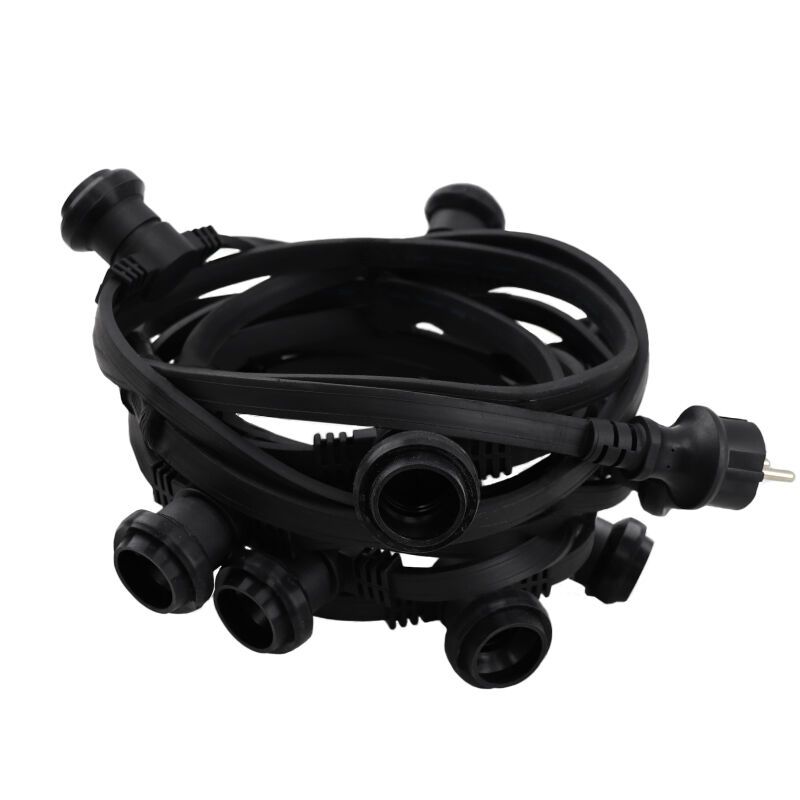 40m catena luminosa da esterno, 80 attacchi