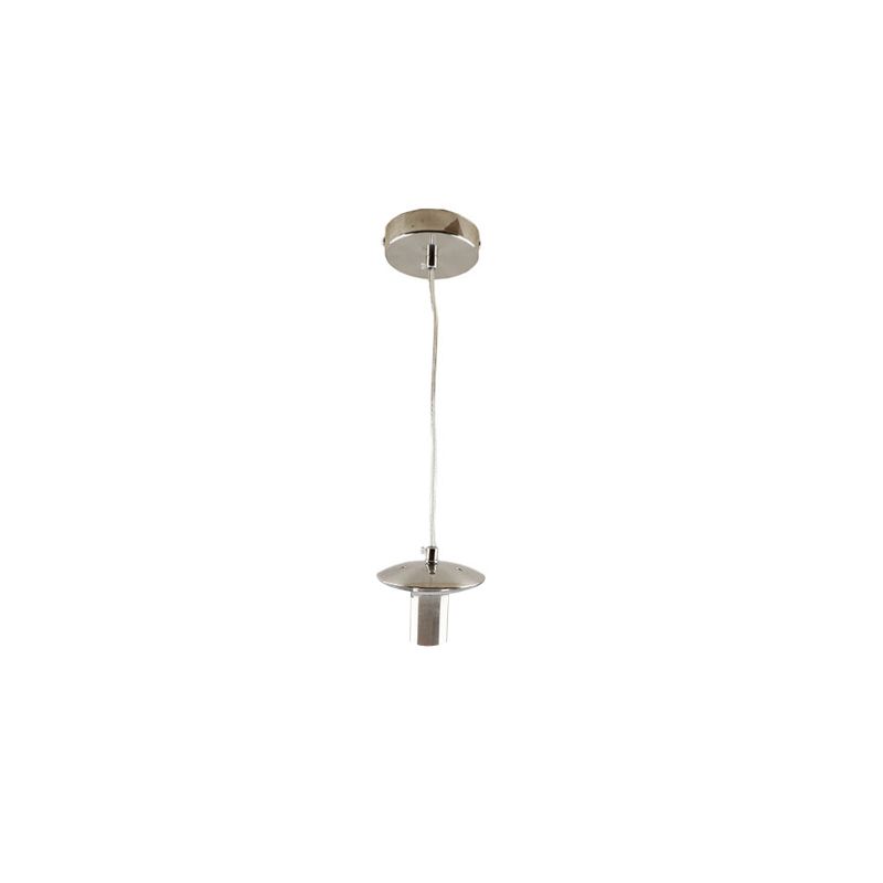 Lampada a sospensione senza paralume in nichel metallo, Minne Lampada a sospensione senza paralume in nichel metallo, Minne