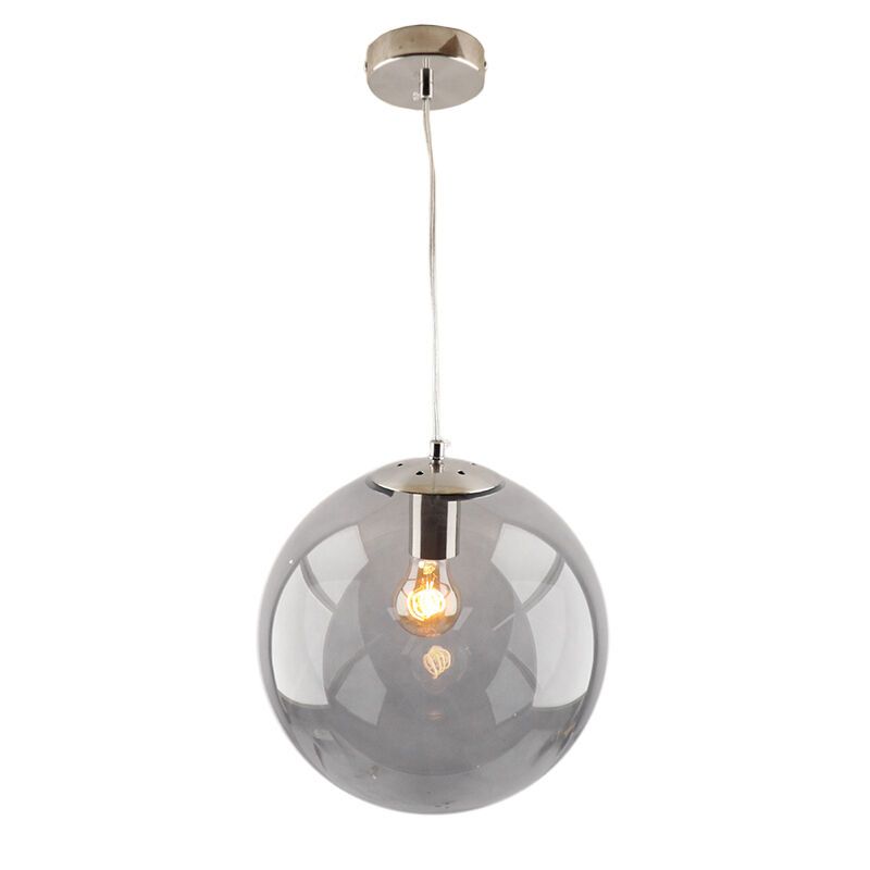 Lampada a sospensione in nichel design, Dolf Lampada a sospensione in nichel design, Dolf