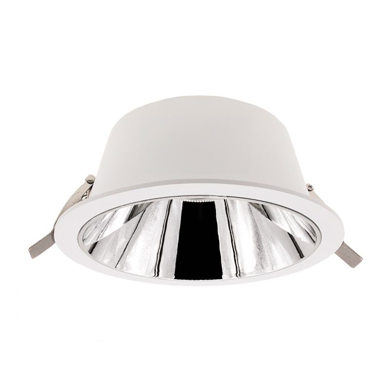 Downlight bianco in alluminio, Maud, 18W, white switch LED, IP22