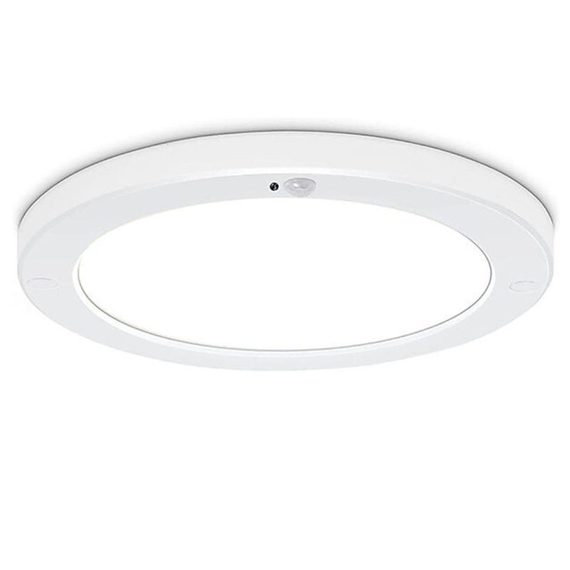 Downlight LED da incasso/superficie con sensore di movimento, Okno, 17,6W, interruttore bianco, IP22