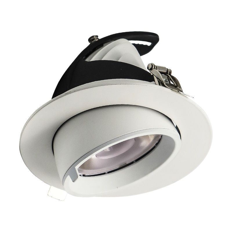 Downlight bianco in alluminio, Anjuli, 20W, white switch LED Downlight bianco in alluminio, Anjuli, 20W, white switch LED