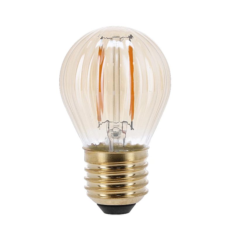 Lampadina LED E27 regolabile ambra, 2W, 2000K