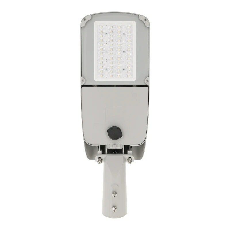Lampione stradale grigio in alluminio, Balou, 90W, white switch LED, IP66 Lampione stradale grigio in alluminio, Balou, 90W, white switch LED, IP66