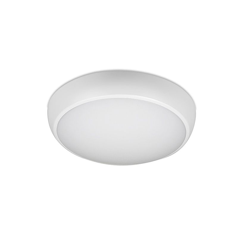 Lampada passagio bianca in plastica, Niamh, 12W, bianco regolabile tra caldo e freddo LED, IP54