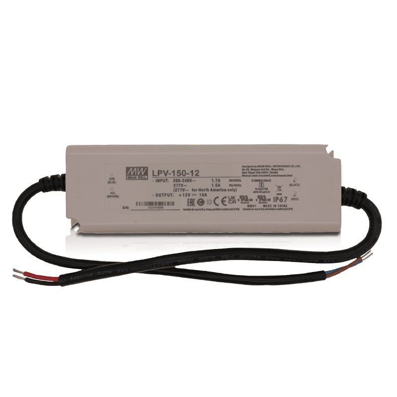Driver LED MeanWell 12V, 150W, IP67