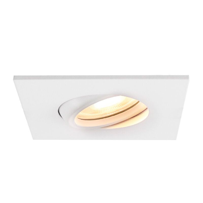 Faretto da incasso per bagno bianco moderno, Jill, IP65