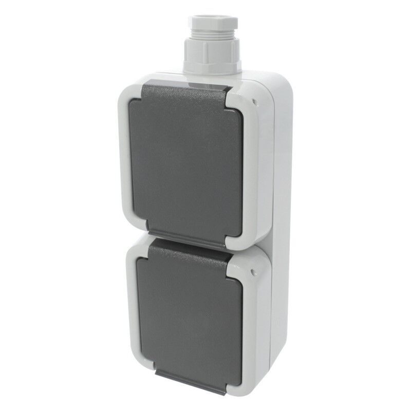 Presa Peha Antispruzzo Doppio Pressacavo Protettivo M20