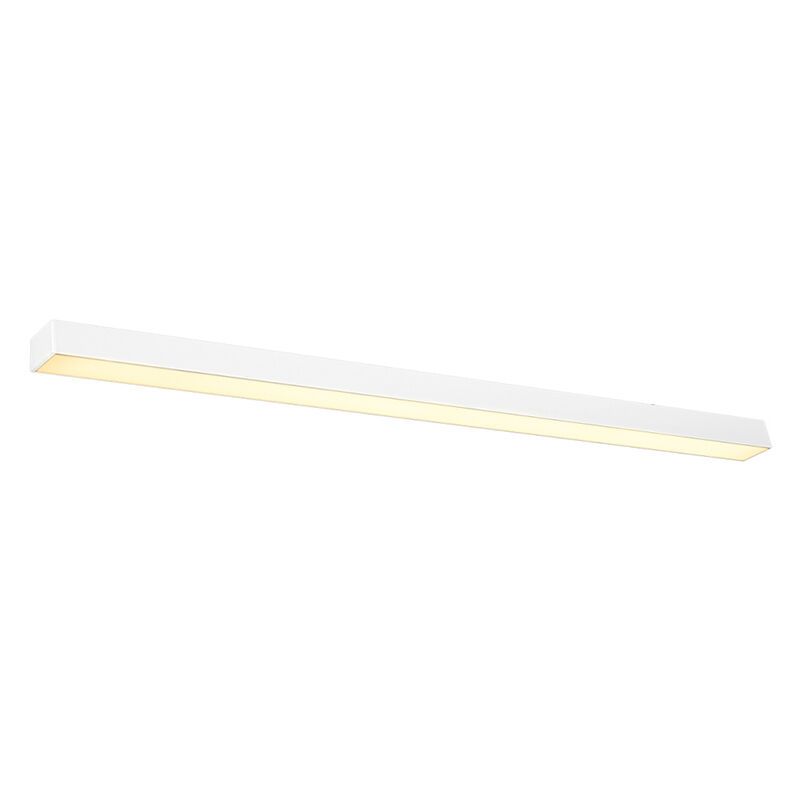 Lampada da soffitto in alluminio bianca, Mascha, 48W, 3000K LED
