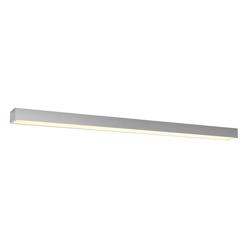 Lampada da soffitto in alluminio grigia, Mascha, 48W, 3000K LED
