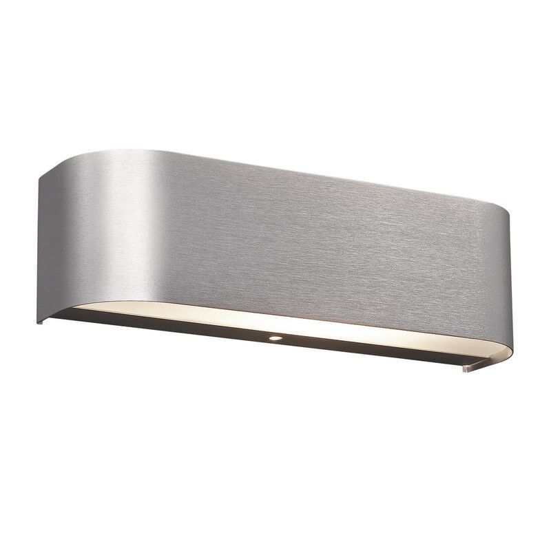 Lampada da parete up down grigia in vetro, Tomaso, 3,1W, 3000K LED Lampada da parete up down grigia in vetro, Tomaso, 3,1W, 3000K LED