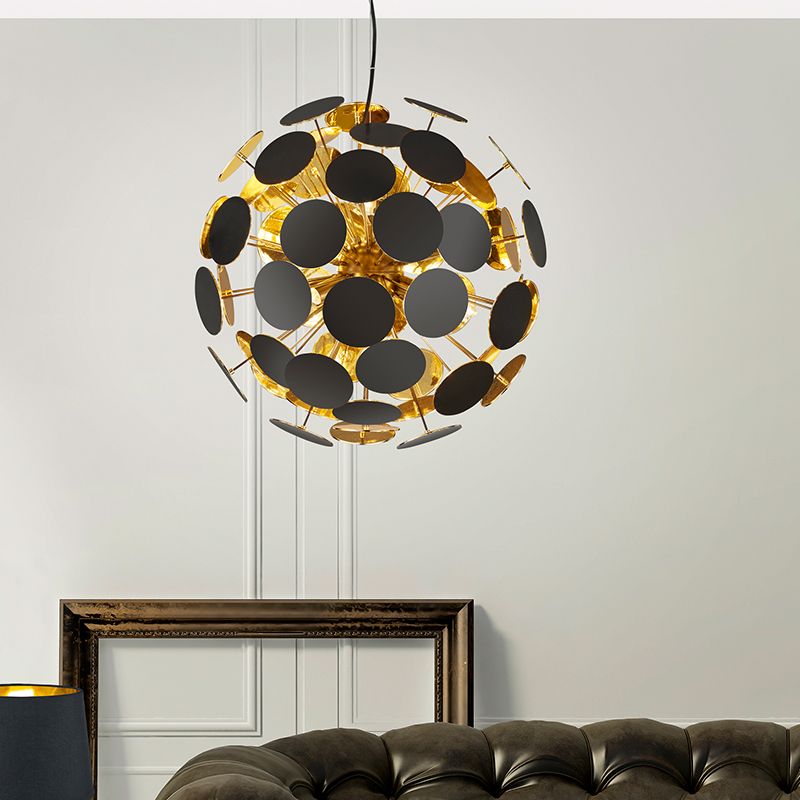 Lampada a sospensione moderna nera, Xinhe