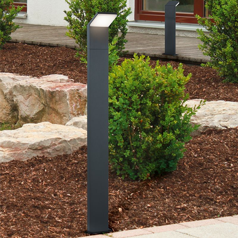 Lampada da esterno moderna nera, Solana, 9W, 3000K LED, IP54 Lampada da esterno moderna nera, Solana, 9W, 3000K LED, IP54