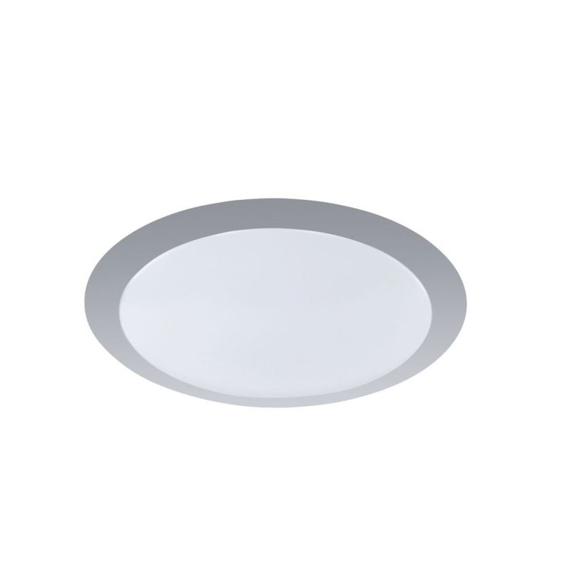 Plafoniera argenta in plastica, Ramsgate, 12W, 3000K LED