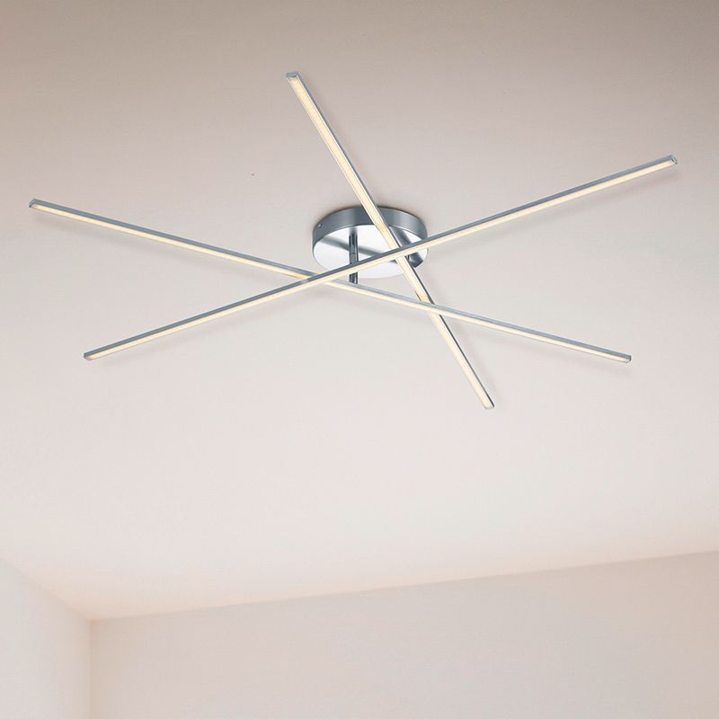 Plafoniera design in nichel, Gottrup, 8,5W, 3000K LED Plafoniera design in nichel, Gottrup, 8,5W, 3000K LED