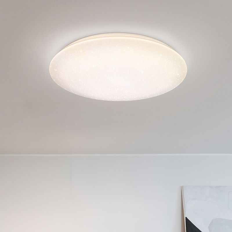 Plafoniera bianca in plastica, Yafu, 80W, bianco regolabile tra caldo e freddo LED, con telecomando Plafoniera bianca in plastica, Yafu, 80W, bianco regolabile tra caldo e freddo LED, con telecomando