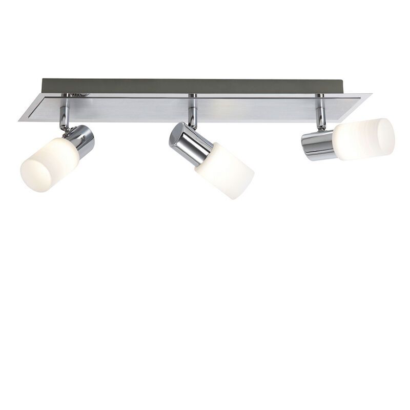 Faretto da soffitto grigio in vetro, Morely, 4,3W, 3000K LED