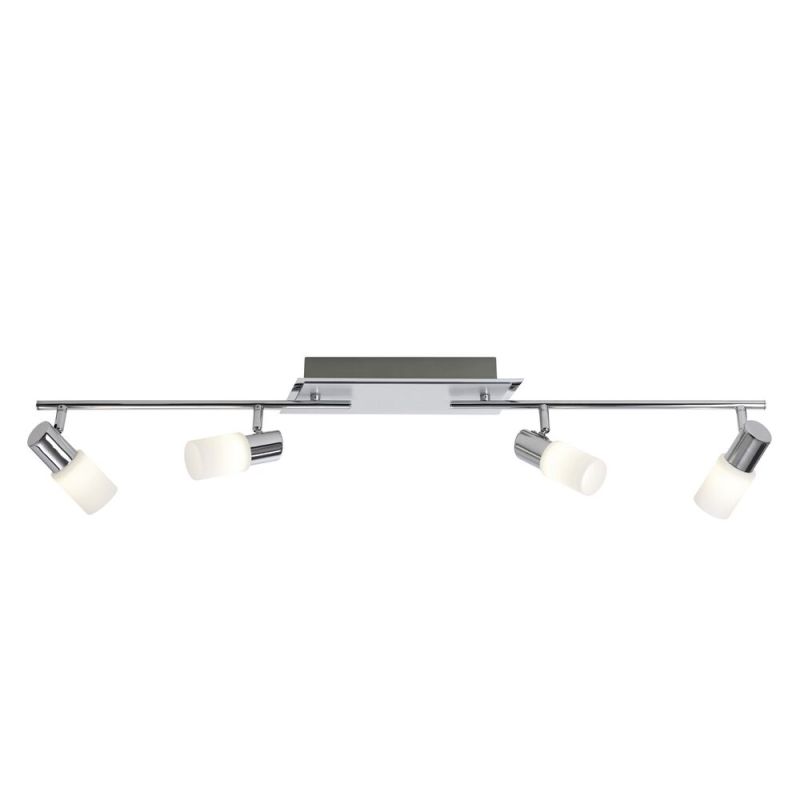 Faretto da soffitto grigio in vetro, Morely, 4,3W, 3000K LED