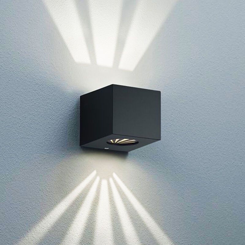 Lampada da esterno design nera, Sandby, 2W, 3000K LED, IP44