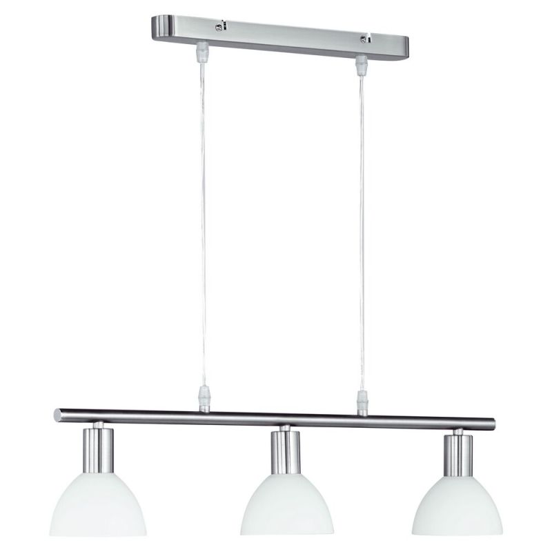 Lampada a sospensione in nichel in vetro, Babette Lampada a sospensione in nichel in vetro, Babette