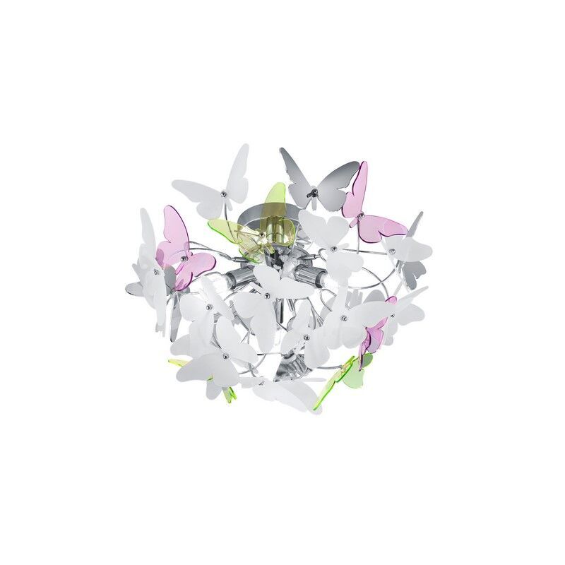 Lampada da soffitto per bambini design cromata, Gedser