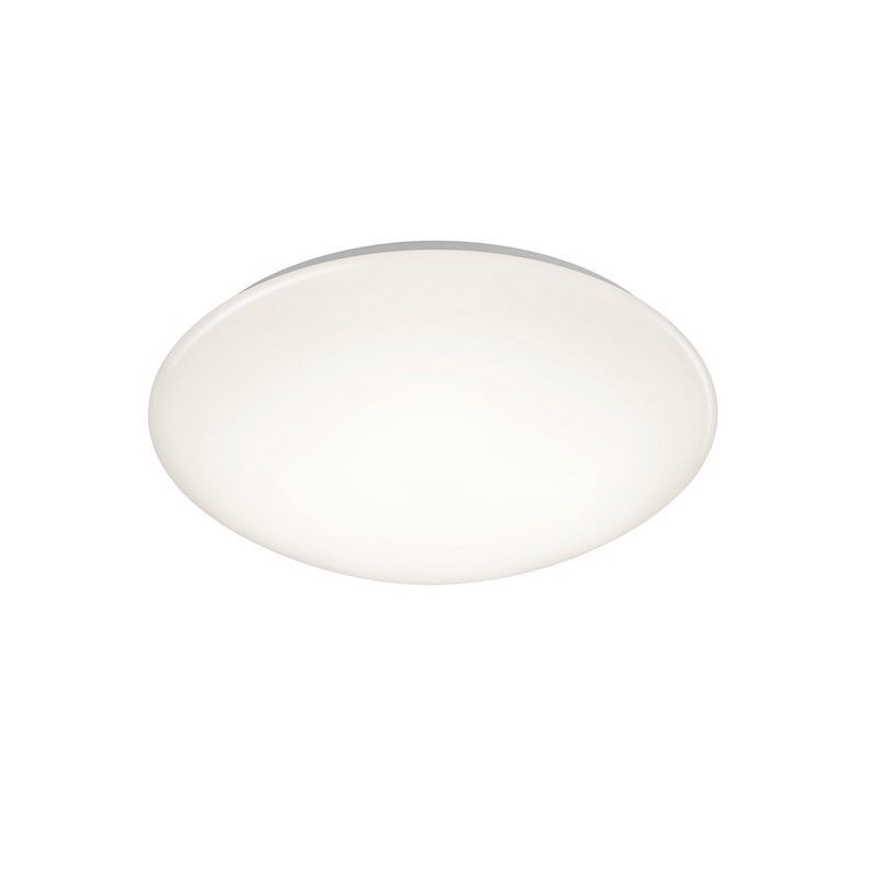 Plafoniera bianca in plastica, Vanysia, 15W, 3000K LED, IP44