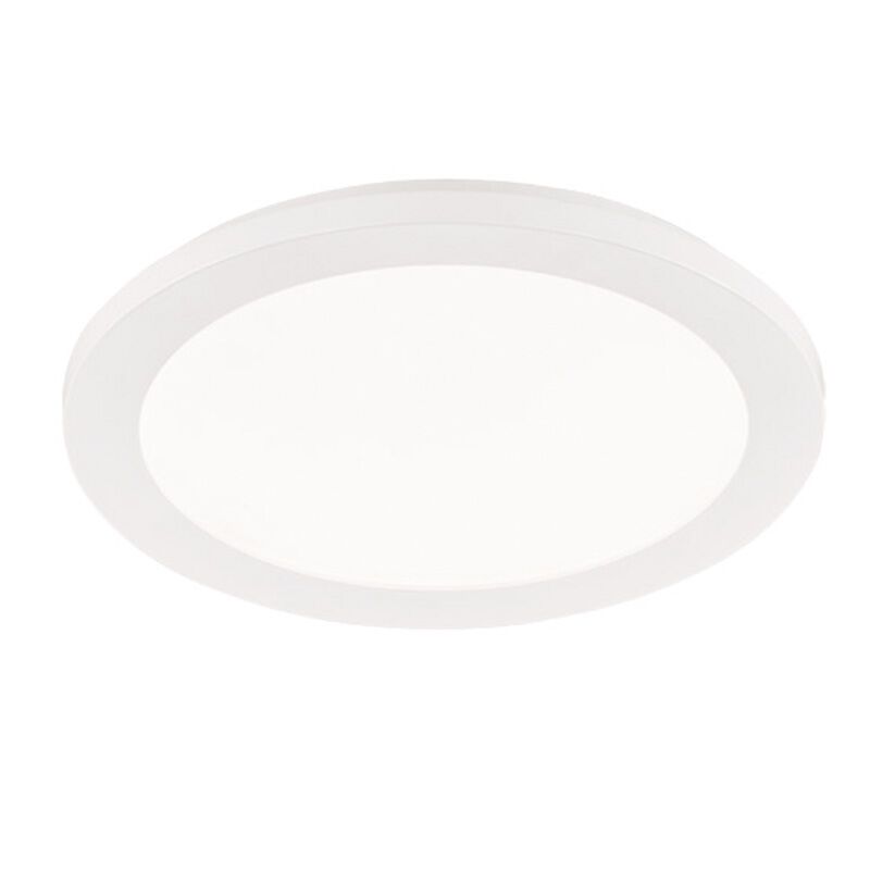Plafoniera moderna bianca, Gistrup, 15W, 3000K LED, IP44, dimmer in 3 fasi Plafoniera moderna bianca, Gistrup, 15W, 3000K LED, IP44, dimmer in 3 fasi
