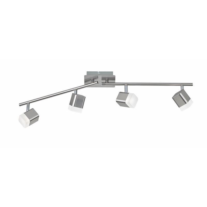 Faretto da soffitto moderno in nichel, Kolind, 4W, 3000K LED