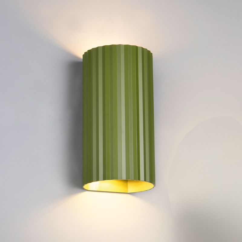 Lampada da parete up down moderna verde, Sieb