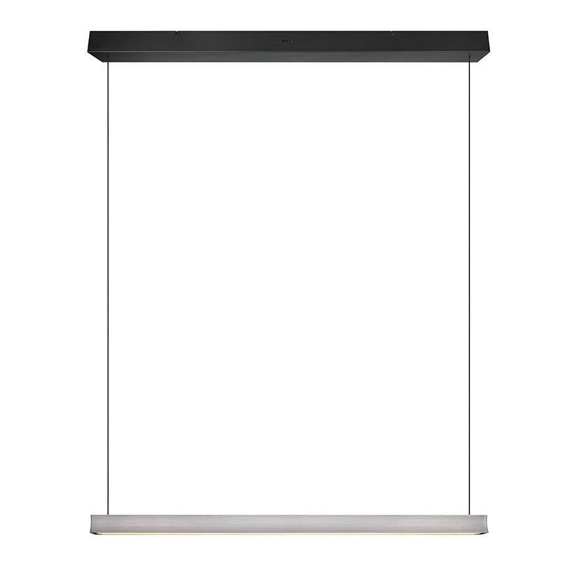 Lampada a sospensione moderna in nichel, Wishal, 29W, white switch LED, dimmer in 3 fasi