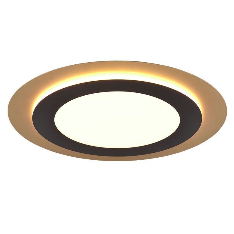 Plafoniera moderna nera, Frans, 42W, bianco regolabile tra caldo e freddo LED, con telecomando Plafoniera moderna nera, Frans, 42W, bianco regolabile tra caldo e freddo LED, con telecomando