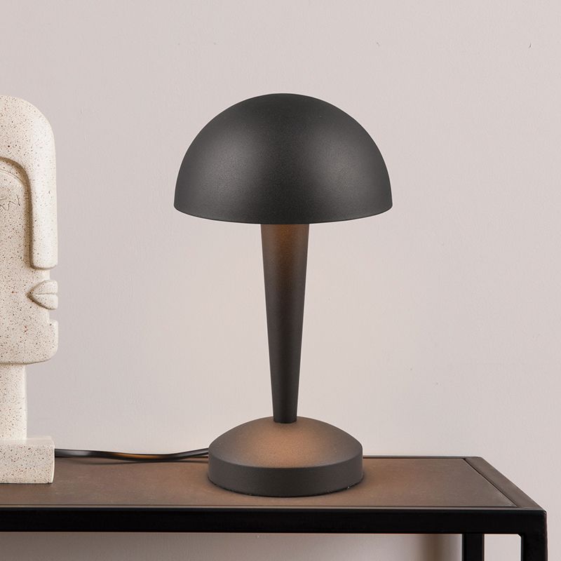 Lampada da tavolo moderna nera, Delila, controllo touch Lampada da tavolo moderna nera, Delila, controllo touch