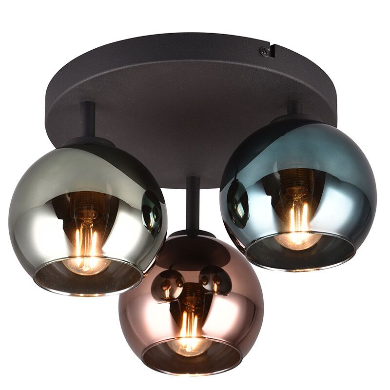 Lampada da soffitto design multicolore, Glenda