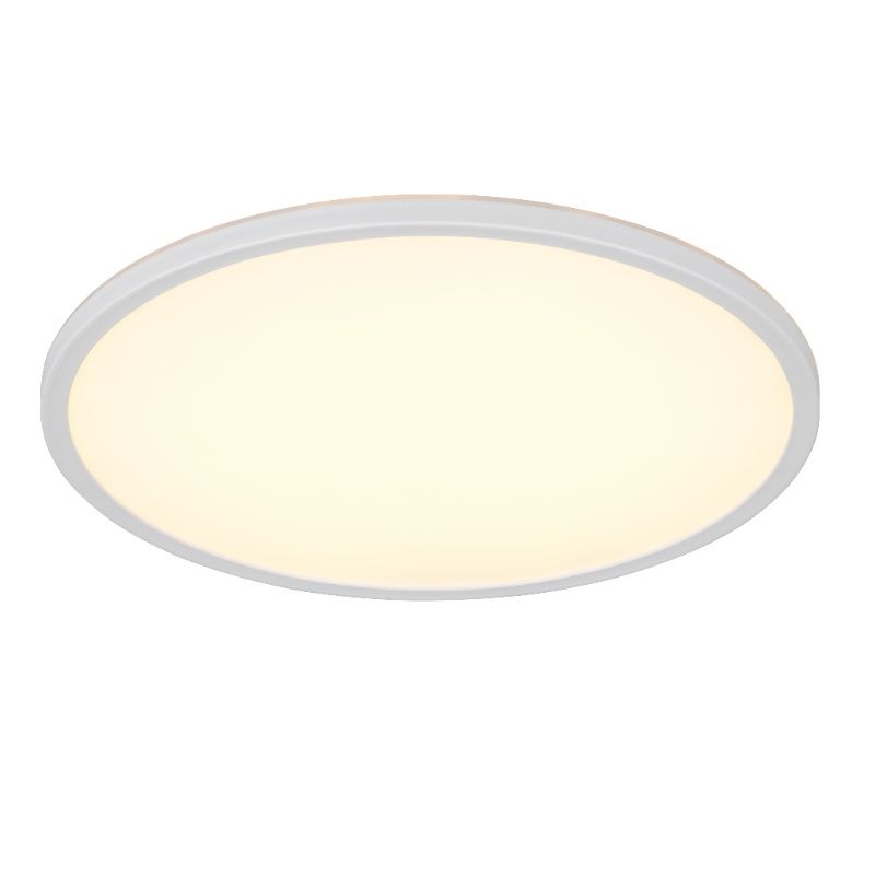 Plafoniera moderna bianca, Jeltje, 22W, bianco regolabile tra caldo e freddo LED, con telecomando Plafoniera moderna bianca, Jeltje, 22W, bianco regolabile tra caldo e freddo LED, con telecomando