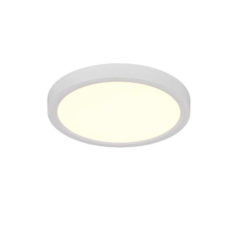 Plafoniera moderna bianca, Zayd, 18W, white switch LED, dimmer in 3 fasi Plafoniera moderna bianca, Zayd, 18W, white switch LED, dimmer in 3 fasi