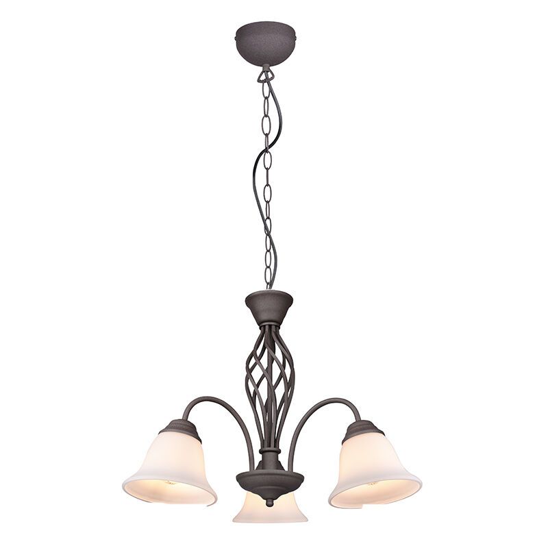 Lampadario classico color ruggine, Detroit Lampadario classico color ruggine, Detroit