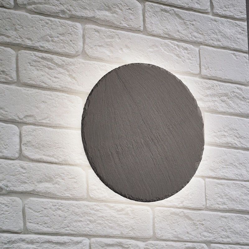 Applique da parete moderna nera, Faisal, 9W, 3000K LED
