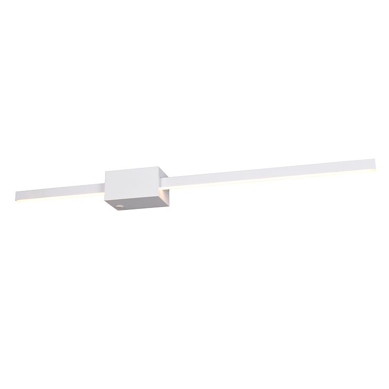 Applique da parete moderna bianca, Tsjerk, dimmer in 3 fasi Applique da parete moderna bianca, Tsjerk, dimmer in 3 fasi