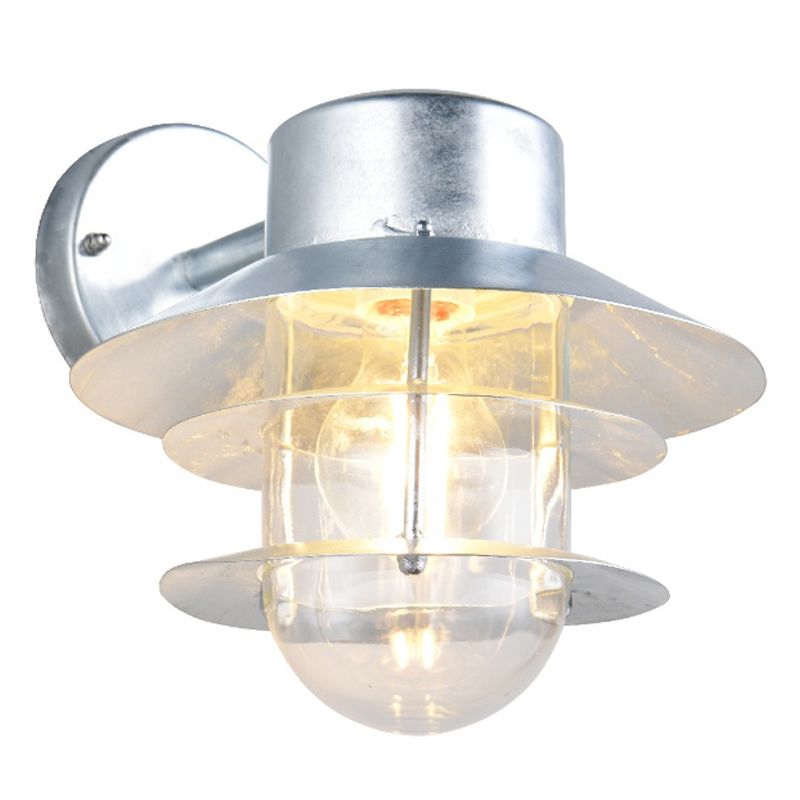 Lampada da esterno moderna in zinco, Peternella, IP44