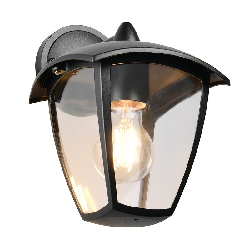 Lampada da esterno moderna nera, Samatar, IP44