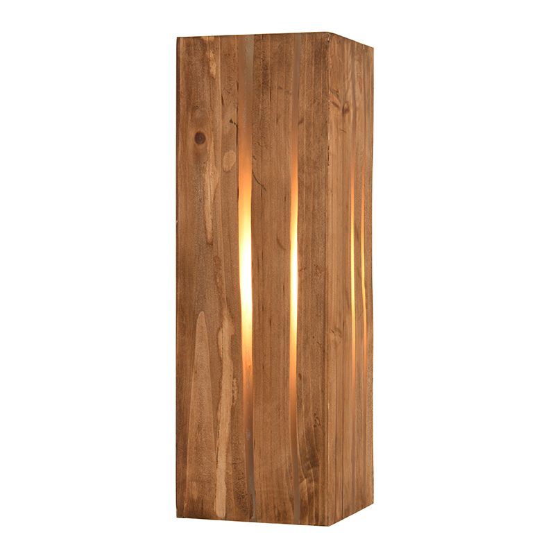 Applique da parete legno rustica, Karijn