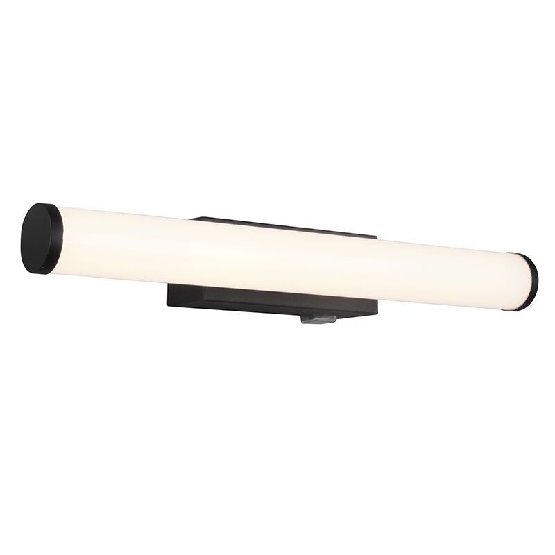 Applique per bagno moderna nera, Staby, 4,3W, 3000K LED, IP44