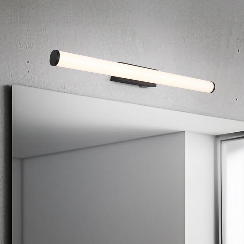 Applique per bagno moderna nera, Staby, 6,5W, 3000K LED, IP44