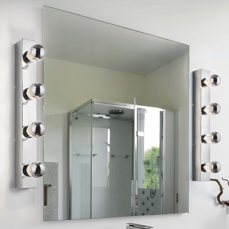 Applique per bagno moderna cromata, Rinaldo, IP44 Applique per bagno moderna cromata, Rinaldo, IP44