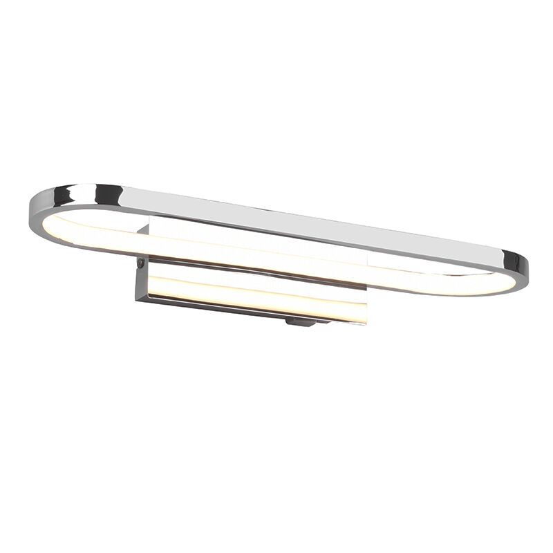 Applique per bagno moderna cromata, Martin, 17W, 3000K LED, IP44 Applique per bagno moderna cromata, Martin, 17W, 3000K LED, IP44