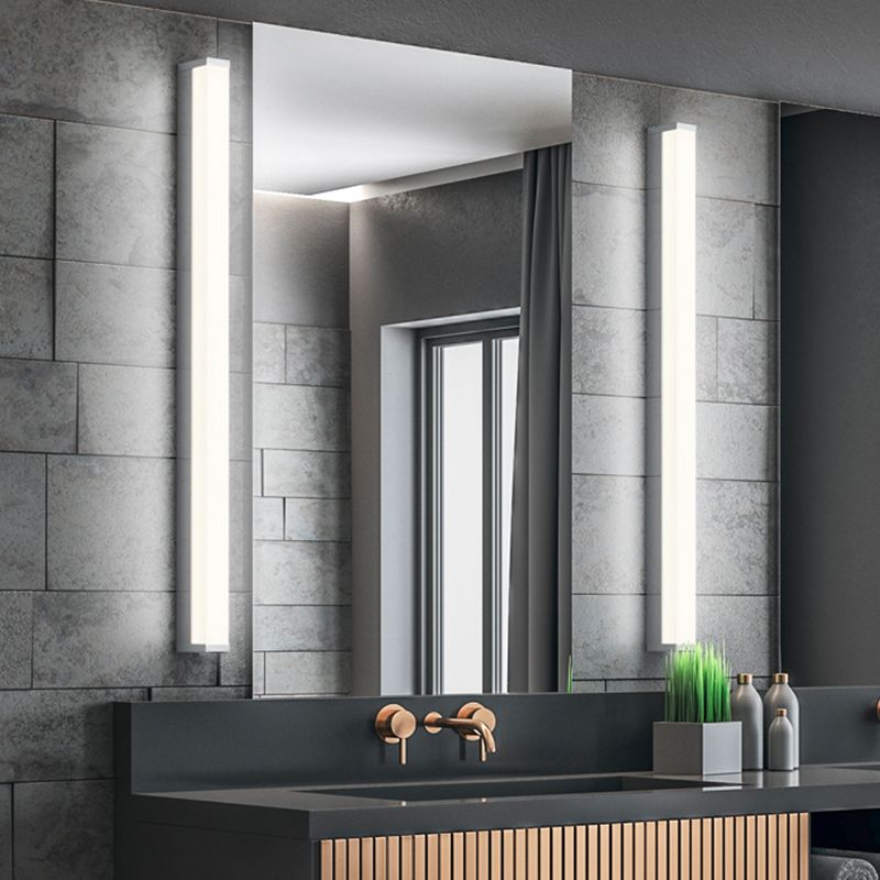 Applique per bagno moderna cromata, Celesta, 12W, 3000K LED, IP44