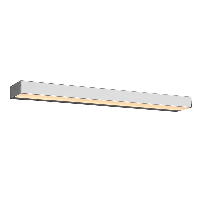 Applique per bagno moderna cromata, Basma, 8W, 3000K LED, IP44