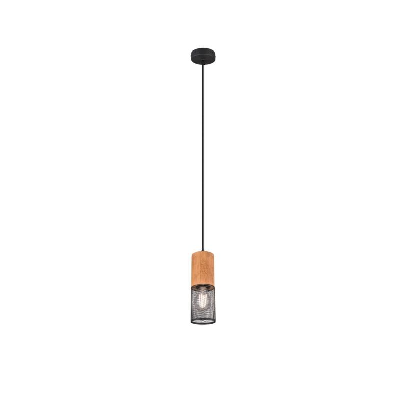 Lampada a sospensione vintage nera, Jessica