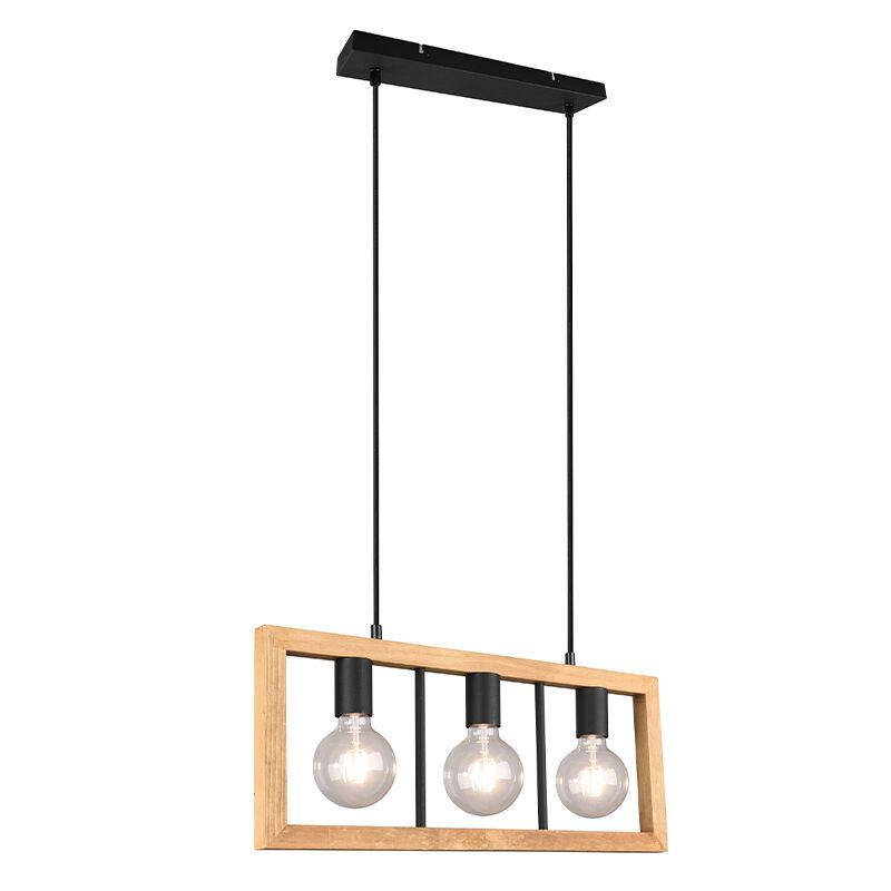 Lampada a sospensione vintage nera, Rafiq Lampada a sospensione vintage nera, Rafiq