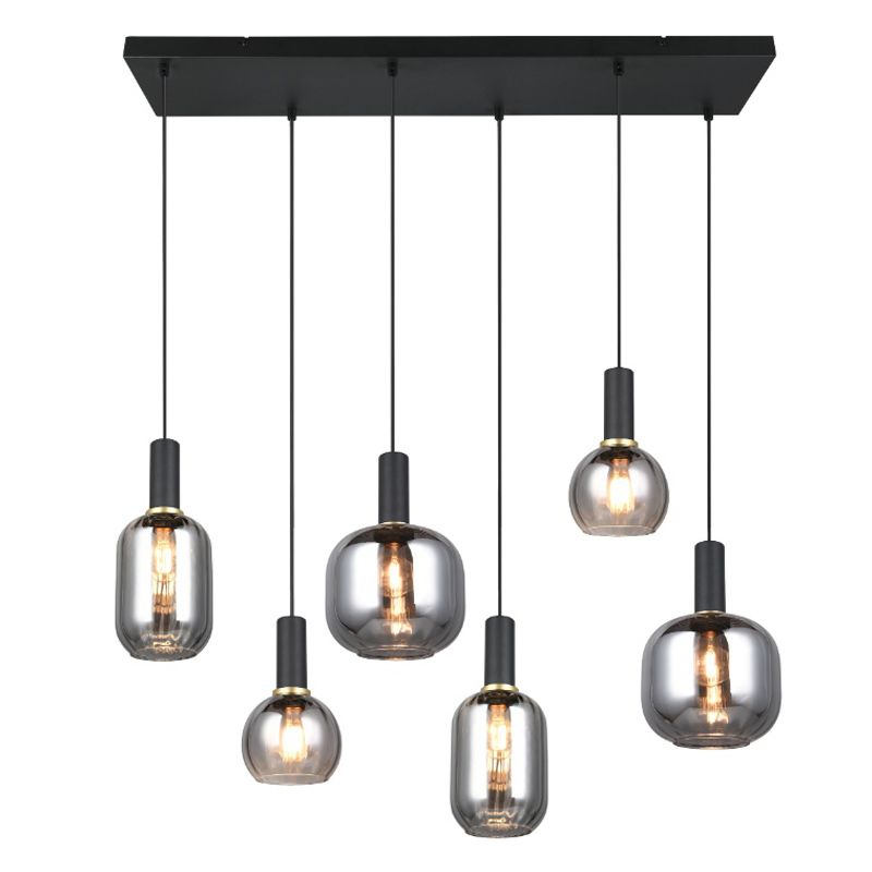 Lampada a sospensione design grigia, Nurullah